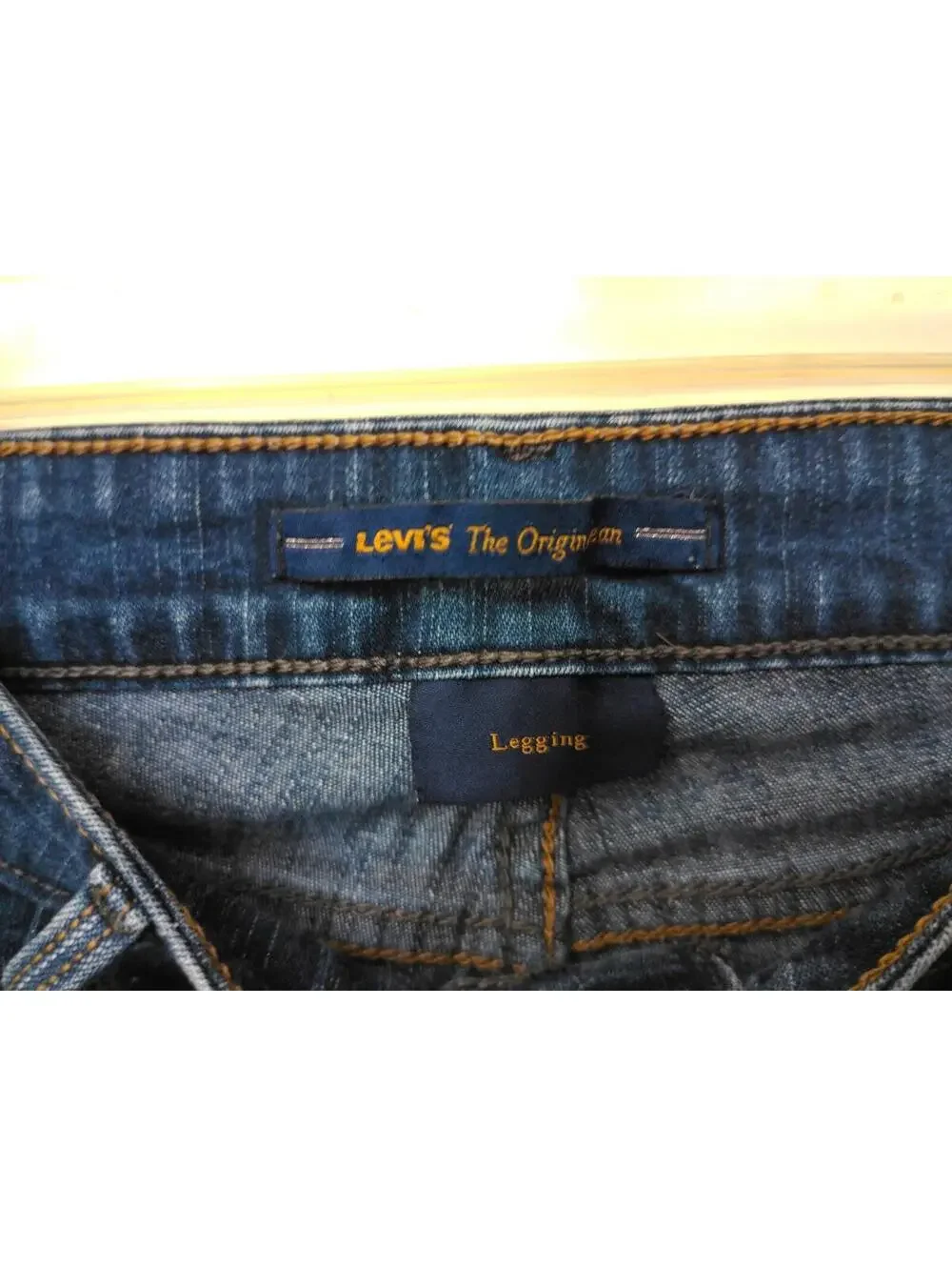 Levi's Legging girls Jeans Dark Wash Blue‎ Size 10 Stretch Skinny Fit Denim